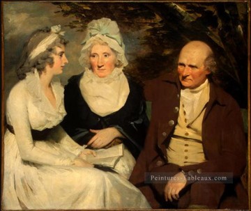 Henry Raeburn œuvres - John Johnstone Betty Johnstone et Miss Wedderburn écossais portrait peintre Henry Raeburn
